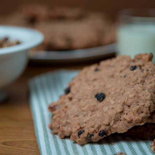 Oatmeal Blueberry Walnut Cookies