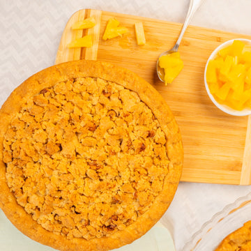 Pineapple Streusel Pie