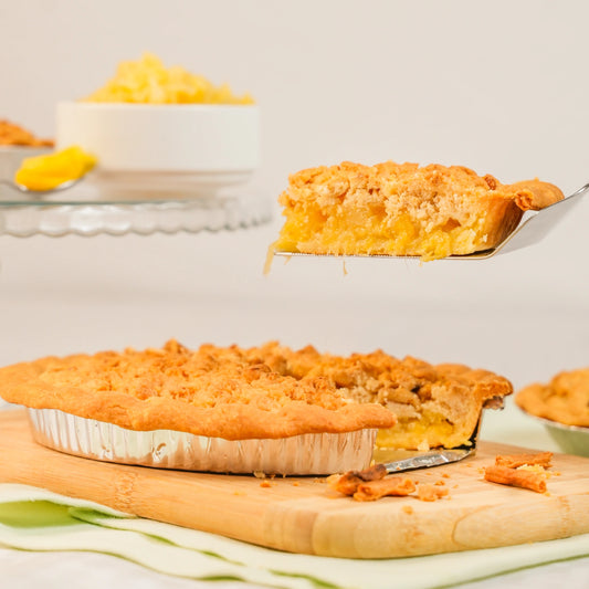 Pineapple Streusel Pie
