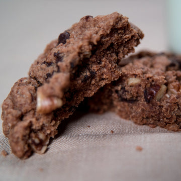 Salted Chocolate Chip Walnut Cookies