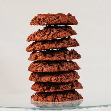 Salted Double Chocolate Cookies