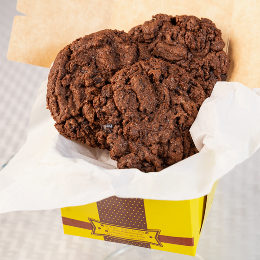 Salted Chocolate Mint Cookies